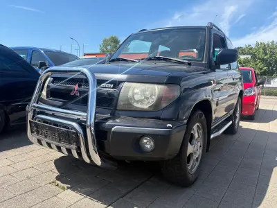 Gebraucht Mitsubishi Pajero 120 PS (88 kW) 2001 Grün SUV