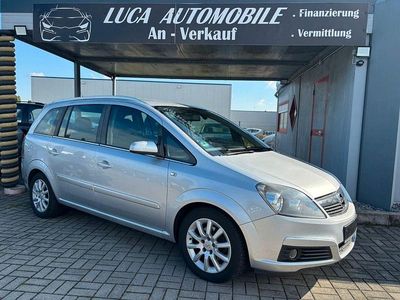 Gebraucht Opel Zafira Cosmo 140 PS (102 kW) 2007 Silber Van / Kleinbus