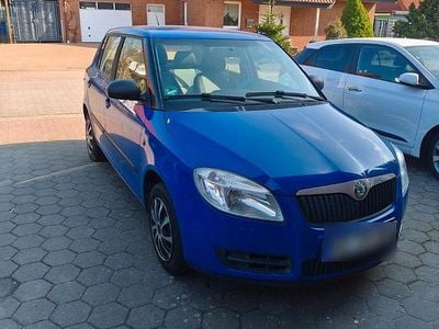 Gebraucht Skoda Fabia 60 PS (44 kW) 2010 Blau Kleinwagen
