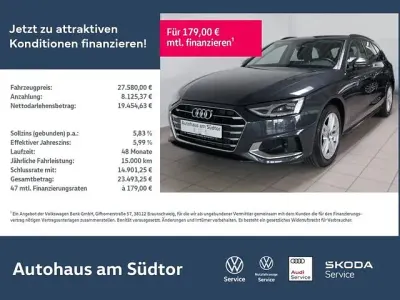 Gebraucht Audi A4 Advanced 150 PS (110 kW) 2023 Manhattangrau metallic Kombi