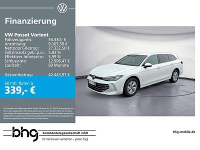 Gebraucht VW Passat Business 150 PS (110 kW) 2025 Weiß Kombi