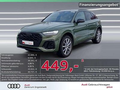 Gebraucht Audi Q5 S-Line 367 PS (269 kW) 2022 Distriktgrün metallic SUV