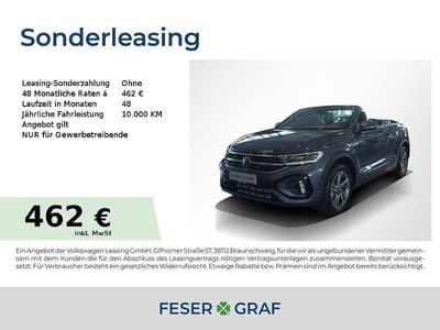 Neu VW T-Roc Cabriolet R-line 150 PS (110 kW) 2026 Rauchgrau metallic / schwarz Cabrio