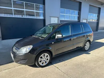 Brugt Opel Zafira 125 HK (91 kW) 2012 Sort MPV