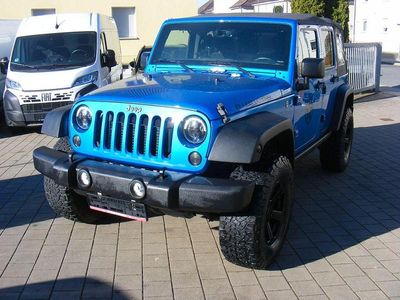 Second-hand Jeep Wrangler Unlimited Rubicon 200 CP (147 kW) 2017 Albastru SUV