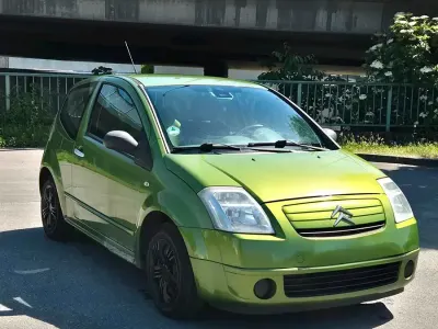 Gebraucht Citroën C2 2005 Grün Kleinwagen