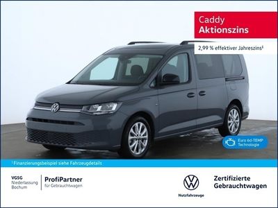 gebraucht VW Caddy Maxi Life TSI DSG Pano Kamera Standh Klima