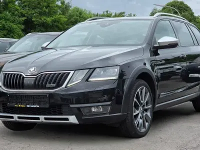 Gebraucht Skoda Octavia Scout 4x4 184 PS (135 kW) 2017 Schwarz Kombi