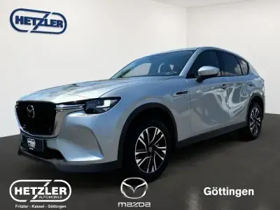 Gebraucht Mazda CX-60 Exclusive-Line 254 PS (186 kW) 2025 Sonic silver SUV