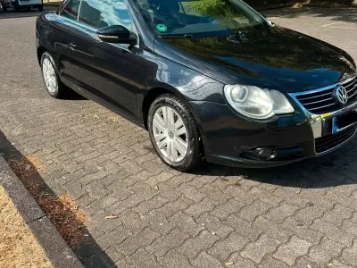 Gebraucht VW Eos 122 PS (89 kW) 2009 Schwarz Cabrio
