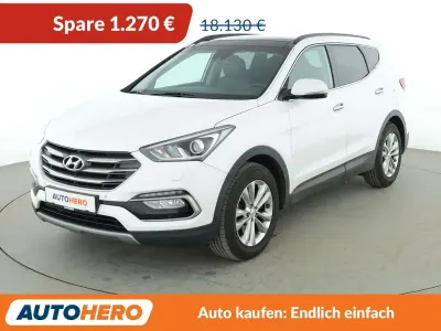 Gebraucht Hyundai Santa Fe Style 200 PS (147 kW) 2016 Weiss SUV