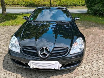 Gebraucht Mercedes SLK200 163 PS (119 kW) 2006 Schwarz Cabrio