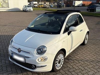 Gebraucht Fiat 500C Lounge 69 PS (50 kW) 2016 Weiß Cabrio