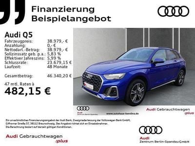 Gebraucht Audi Q5 S-Line 286 PS (210 kW) 2022 Blau SUV