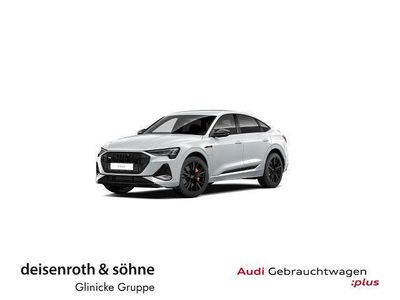 Gebraucht Audi e-tron Sportback S-Line 230 kW (313 PS) 2022 Gletscherweiß metallic SUV