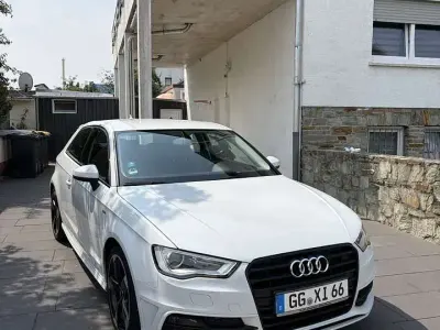 Gebraucht Audi A3 S-Line 150 PS (110 kW) 2014 Weiß Kleinwagen