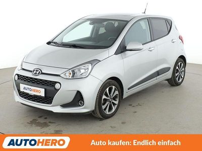 Gebraucht Hyundai i10 Style 87 PS (63 kW) 2017 Silber Kleinwagen