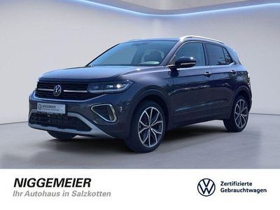 Rauchgrau metallic Gebraucht 2024 VW T-Cross Style SUV | 25.990 € (Fairer Preis)