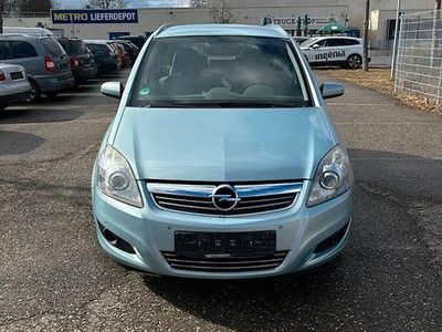 Gebraucht Opel Zafira Cosmo 125 PS (91 kW) 2009 Blau Van / Kleinbus