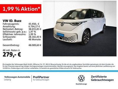 Weiß Gebraucht 2024 VW ID. Buzz Pro Van / Kleinbus | 45.450 € (Guter Preis)