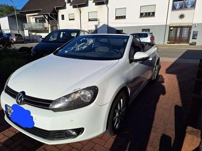 Gebraucht VW Golf Cabriolet 105 PS (77 kW) 2012 Weiß Cabrio
