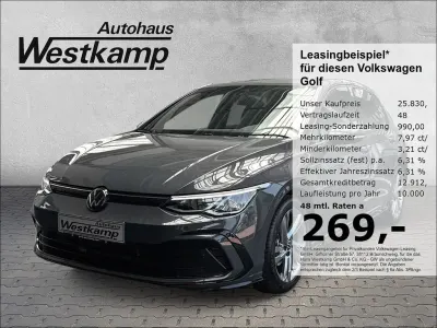Gebraucht VW Golf VIII R-line 131 PS (96 kW) 2024 Delfingrau metallic (metallic) Limousine