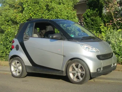 Gebraucht Smart ForTwo Cabrio 71 PS (52 kW) 2009 Silber Cabrio