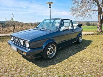 Gebraucht VW Golf Cabriolet Karmann 98 PS (72 kW) 1990 Blau Cabrio