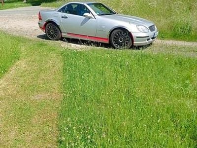 Gebraucht Mercedes SLK230 193 PS (141 kW) 1999 Silber Cabrio