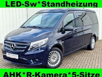 Second-hand Mercedes V220 Marco Polo 163 CP (119 kW) 2018 Albastru Monovolum