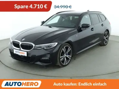 Gebraucht BMW 330 M Sport 258 PS (189 kW) 2020 Saphirschwarz Kombi