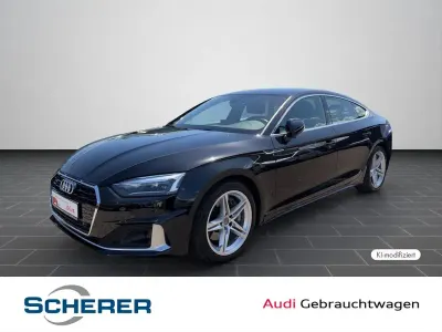 Gebraucht Audi A5 Sportback Advanced 231 PS (169 kW) 2020 Mythosschwarz metallic Kleinwagen