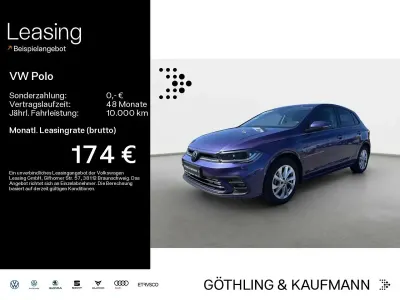 Gebraucht VW Polo Style 95 PS (69 kW) 2021 Violet Kleinwagen