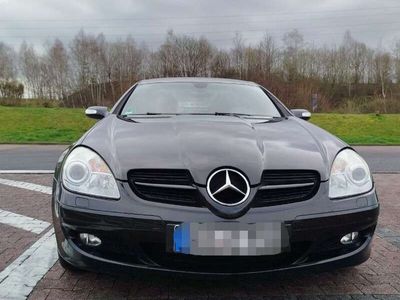 gebraucht Mercedes SLK200 Kompressor R171 schwarz Leder