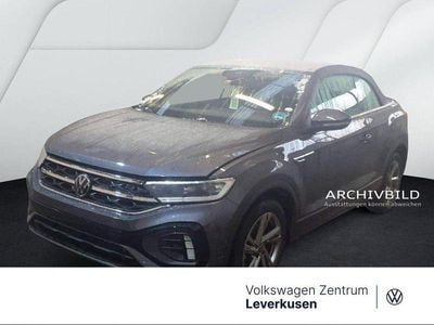 Gebraucht VW T-Roc Cabriolet R-line 150 PS (110 kW) 2025 Grau / rauchgrau (metallic) Cabrio