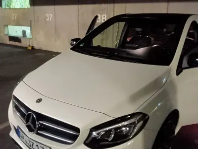 Gebraucht Mercedes B220 170 PS (125 kW) 2018 Weiß Van / Kleinbus