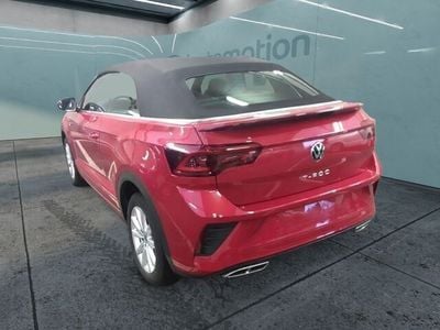 Gebraucht VW T-Roc Cabriolet R-line 150 PS (110 kW) 2023 Rot Cabrio