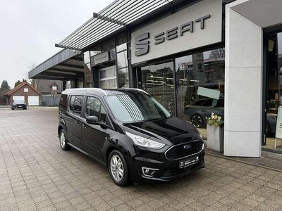 Gebraucht Ford Tourneo Connect Titanium 120 PS (88 kW) 2018 Iridiumschwarz metallic Van / Kleinbus