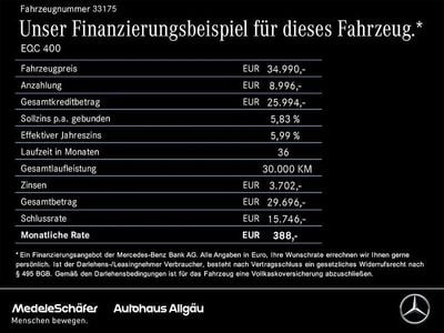 Gebraucht Mercedes EQC400 300 kW (408 PS) 2022 Schwarz SUV