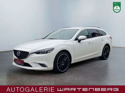 gebraucht Mazda 6 Kombi Exclusive-Line/NAVI//LED//AHK//DAB//PDC