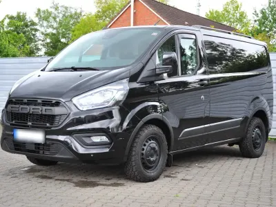 Gebraucht Ford Transit Custom 105 PS (77 kW) 2021 Schwarz Van / Kleinbus