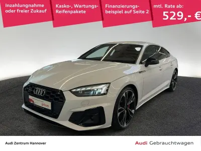 Gebraucht Audi S5 Sportback Ambiente 341 PS (250 kW) 2023 Gletscherweiß metallic Kleinwagen