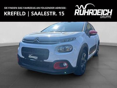 Gebraucht Citroën C3 Shine 82 PS (60 kW) 2019 Weiß Kleinwagen