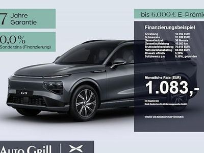 Neu XPENG G9 AWD Performance 422 kW (575 PS) 2026 Grau SUV