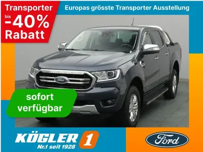 Gebraucht Ford Ranger Limited 212 PS (155 kW) 2022 Royal grau Pickup