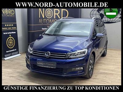 Atlantik blue metallic Gebraucht 2021 VW Touran Highline Van / Kleinbus | 28.800 € (Fairer Preis)
