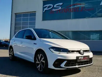 Usata VW Polo R-line 110 CV (80 kW) 2023 Bianco Utilitaria