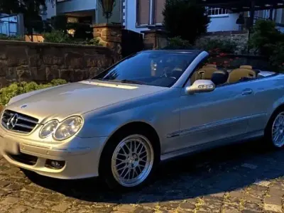 Gebraucht Mercedes CLK200 Avantgarde 184 PS (135 kW) 2008 Silber Cabrio