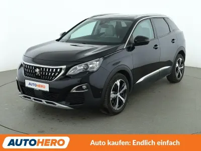 Gebraucht Peugeot 3008 Allure 131 PS (96 kW) 2018 Schwarz SUV