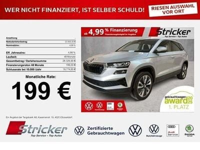 Silber Gebraucht 2024 Skoda Karoq Selection SUV | 23.949 € (Superpreis)